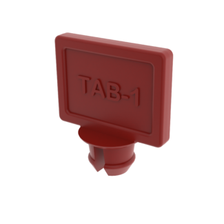 Табулятор TAB-1F (огнестойкий) комплект из 4 шт